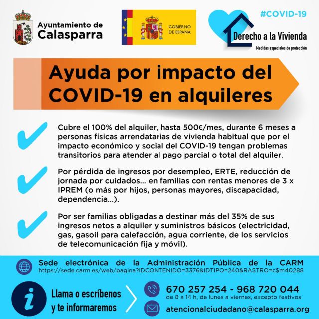 Abierto el plazo de solicitud de las Ayudas al Alquiler - 1, Foto 1