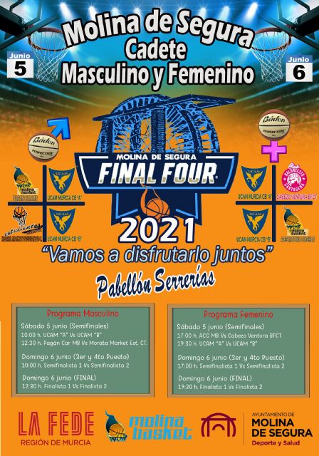 Molina de Segura acoge la F4 Cadete de baloncesto - 1, Foto 1