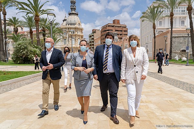 Ayuntamiento y Comunidad impulsan la mejora del acceso oeste de Cartagena - 1, Foto 1