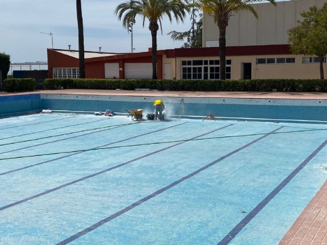 Se reparan las instalaciones de las piscinas del Polideportivo “6 de Diciembre” y del Complejo Deportivo “Valle del Guadalentín - 2, Foto 2