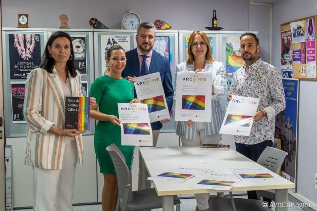 Cartagena cuenta con el primer Punto Arcoíris de la Región - 1, Foto 1