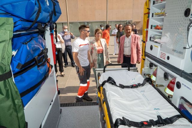 Cruz Roja Cartagena estrena nueva ambulancia de Soporte Vital Básico - 1, Foto 1