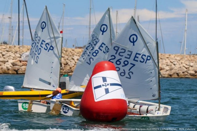 El Real Club Náutico de Valencia defiende el título Autonómico de Optimist por Equipos en casa - 1, Foto 1