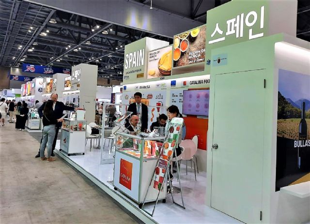 Nueve empresas de la Región venden sus productos en la feria de alimentación de Seúl - 1, Foto 1