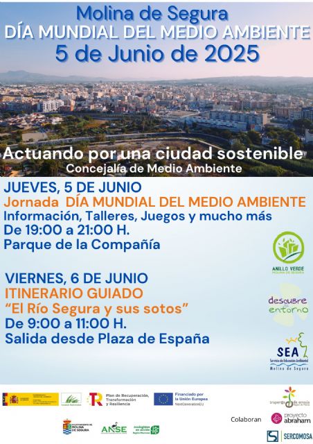 Molina de Segura celebra el Día Mundial del Medio Ambiente bajo el lema Actuando por una ciudad sostenible - 1, Foto 1
