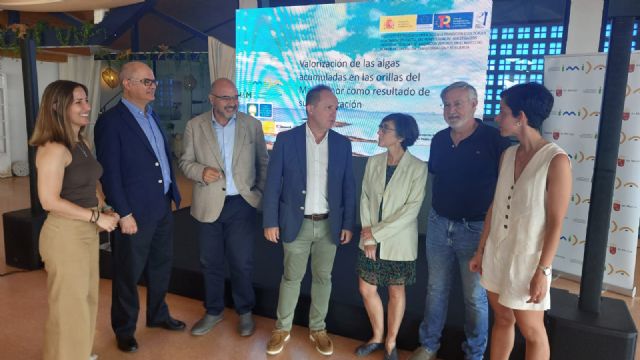 Un proyecto de investigación convierte las algas invasoras del Mar Menor en soluciones sostenibles para la agricultura - 1, Foto 1