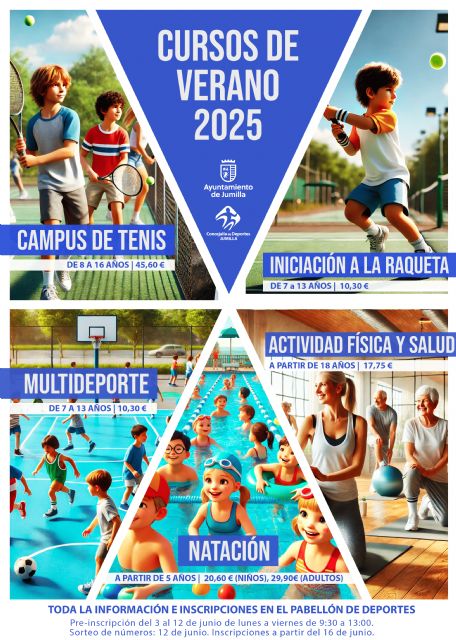Deportes presenta una variada oferta de cursos deportivos para el verano 2025 - 2, Foto 2