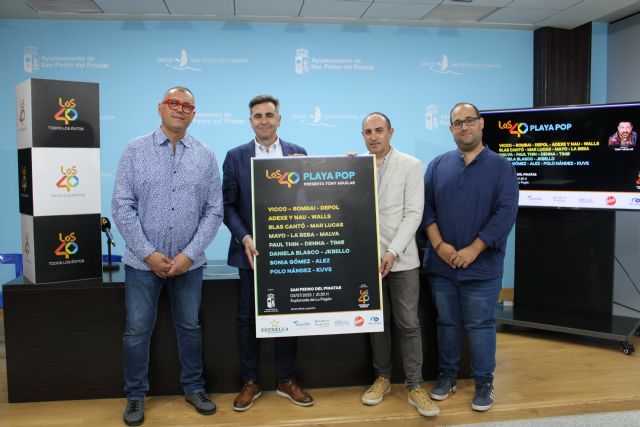 Vicco, Bombai y Depol, entre los artistas de Los40 Playa Pop 2025 en Lo Pagán - 3, Foto 3