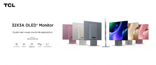TCL presenta una gama ampliada de monitores en Europa, incluido su primer monitor OLED+ - 2, Foto 2