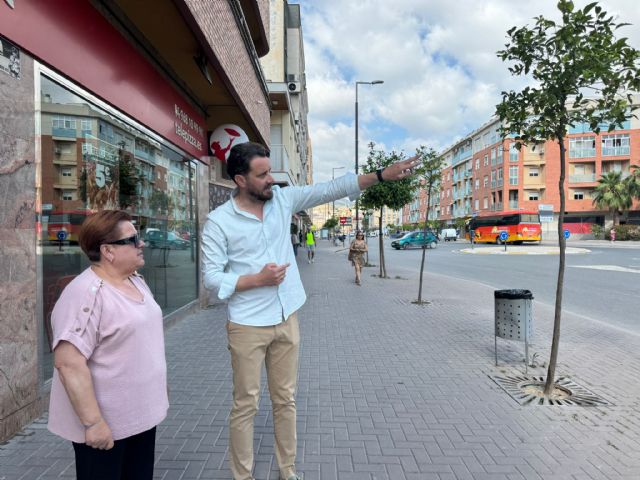 El Gobierno de Lorca protagoniza una nueva actuación en la Avenida de Europa con la instalación de 60 nuevas luminarias - 2, Foto 2