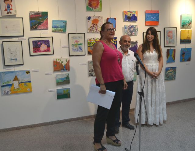 Los alumnos del taller municipal de dibujo, pintura y escultura, muestran sus obras - 2, Foto 2