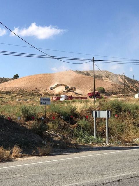 El PSOE denuncia que se sigue excavando en Tabala a pesar de la paralización anunciada por el gobierno de Ballesta - 2, Foto 2