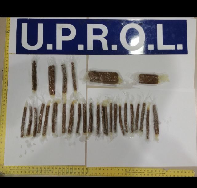 Policía Local detiene en San Cristóbal a un hombre por un delito contra la salud pública y se le intervienen 29 posturas de hachís - 1, Foto 1