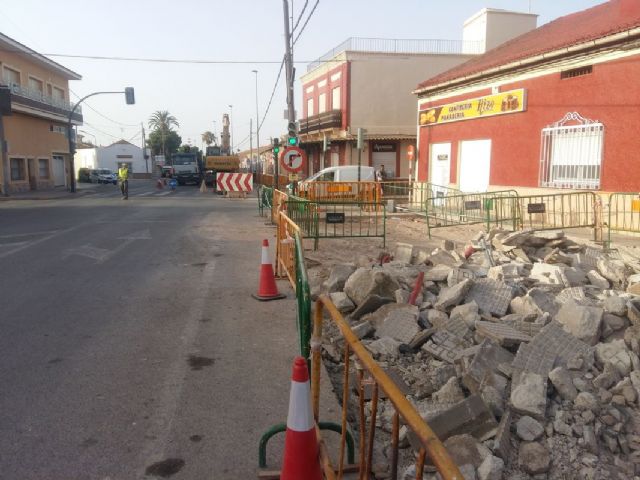 El Ayuntamiento invierte 319.886 euros en remodelar la principal vía de acceso a El Albujón - 1, Foto 1