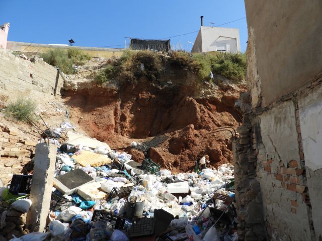 IU-V exige al nuevo gobierno local la limpieza de solares y viviendas abandonadas en la parte alta del barrio de San Cristóbal - 2, Foto 2