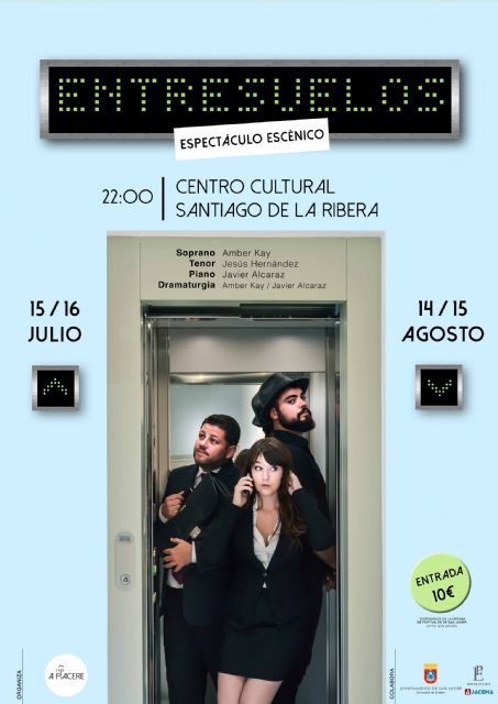 El Trío A Piacere formado por tres artistas locales estrenará su nuevo espectáculo “Entresuelos” con cuatro representaciones en Santiago de la Ribera en julio y agosto - 2, Foto 2