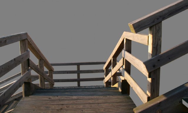 Las escaleras de madera como elementos de decoración - 1, Foto 1