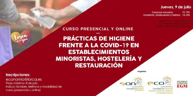 El Ayuntamiento de Lorca ofrece al sector de la hostelería y el comercio cursos gratuitos - 2, Foto 2