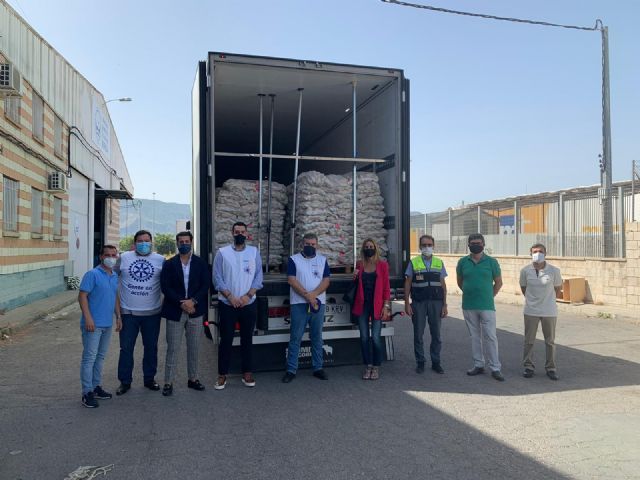 Rotary Club Murcia Norte dona 23.000 kilos de patatas al Banco de Alimentos - 1, Foto 1