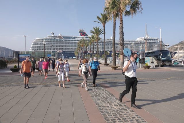 El Puerto de Cartagena recibe su segundo crucero con 1..315 turistas internacionales - 2, Foto 2