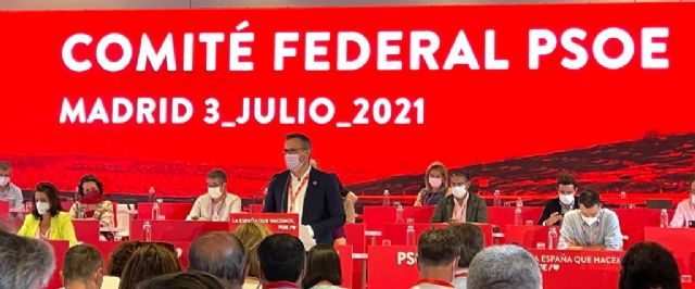 Diego Conesa: En el Comité Federal se ha demostrado la apuesta del PSOE por la esperanza y el futuro - 1, Foto 1