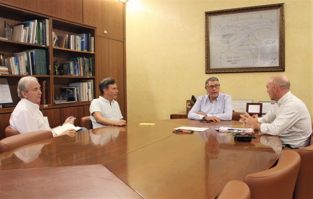 El presidente de la CHS mantiene una reunión con la Demarcación del Colegio de Ingenieros, Caminos, Canales y Puertos de la Región de Murcia - 1, Foto 1