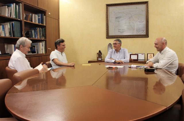 El presidente de la CHS mantiene una reunión con la Demarcación del Colegio de Ingenieros, Caminos, Canales y Puertos de la Región de Murcia - 2, Foto 2