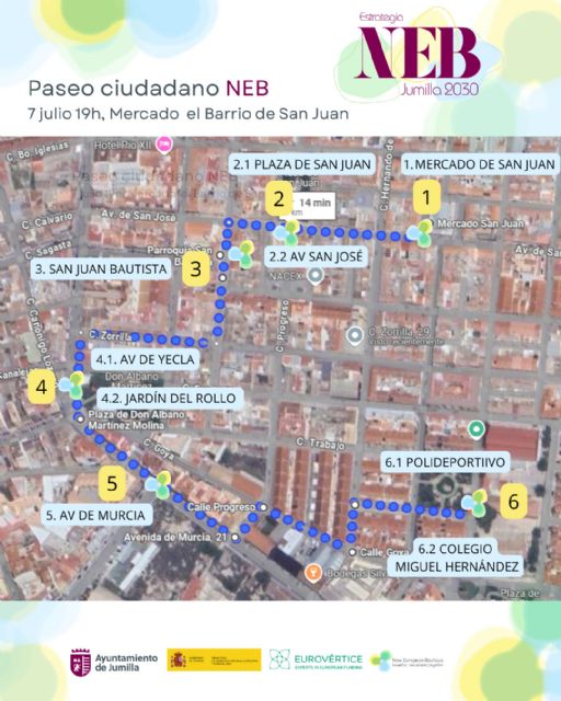 Comienzan las acciones dentro de la estrategia urbanística Nueva Bauhaus Jumilla - 1, Foto 1