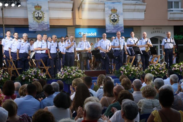La Unidad de Música de la AGA inaugura los actos en honor a la Virgen del Carmen - 3, Foto 3