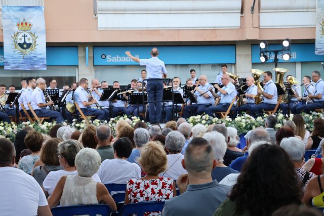 La Unidad de Música de la Academia General del Aire y del Espacio ofreció un brillante concierto como antesala de las fiestas de la Virgen del Carmen - 3, Foto 3