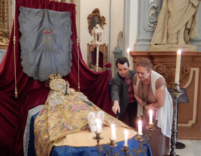 San Juan de Dios se suma a la tradición de la Dormición y Tránsito de la Virgen con la exposición de una talla del siglo XVI - 1, Foto 1
