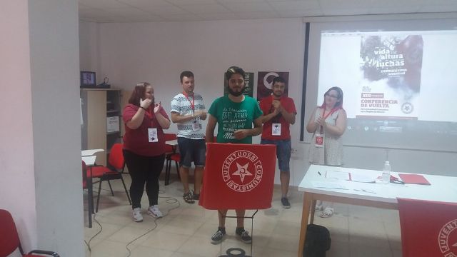 Las Juventudes Comunistas en la Región de Murcia concluyen con éxito su V Conferencia Regional - 2, Foto 2