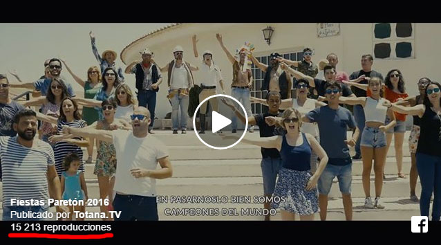 El vídeo promocional de las Fiestas de El Paretón-Cantareros 2016 arrasa con más de 15.000 reproducciones en Totana.com, en menos de 24 horas, Foto 6