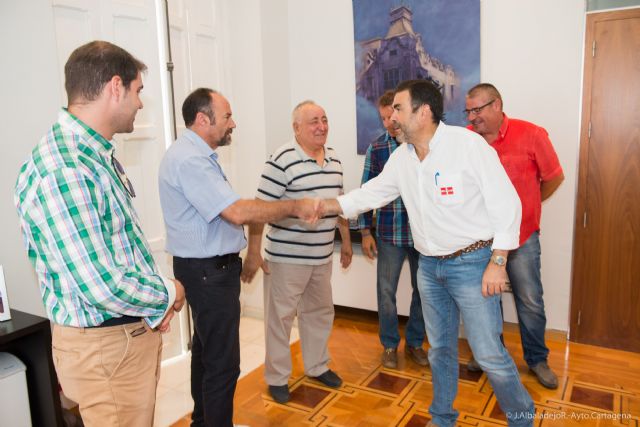 La Asociación de Fútbol Base de Cartagena se ha reunido con el alcalde para hablar de sus logros y proyectos - 2, Foto 2
