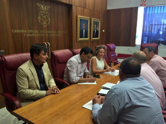 El SEF y la Cámara de Comercio de Cartagena coordinan esfuerzos para impulsar el empleo juvenil - 1, Foto 1