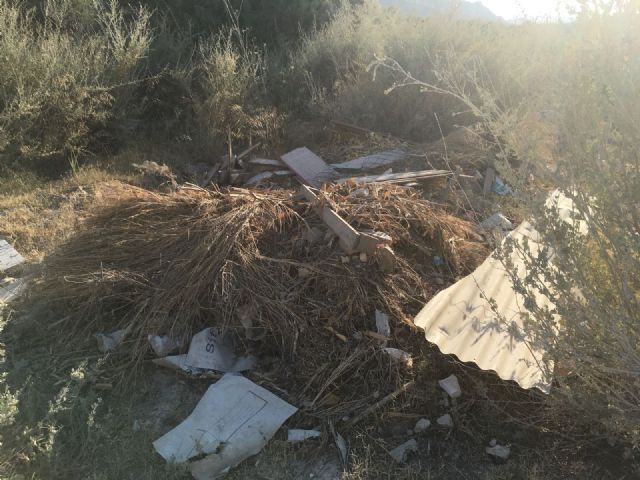 Diego José Mateos exige al Ayuntamiento de Lorca y CHS la limpieza de cauces y ramblas para evitar riadas con la gota fría - 3, Foto 3