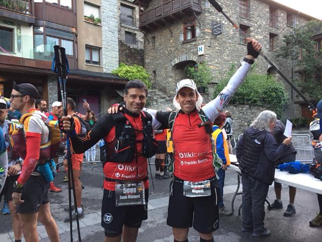 Los sanjaviereños Juan Manuel Griñán y Miguel Madrid  consiguen acabar la Euforia dels Cims, una de las carreras trail más duras del mundo, que se celebra en Andorra - 2, Foto 2