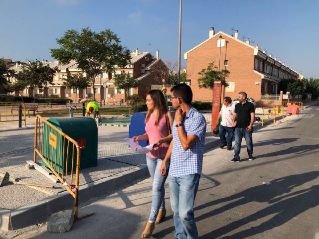 Continúan las obras de pavimentación en las calles Álamo y Abeto de Los Rectores - 2, Foto 2