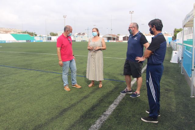 El campo de fútbol José Antonio Pérez de Lo Pagán mejora sus instalaciones - 1, Foto 1