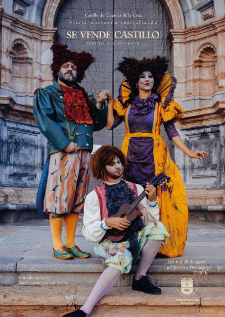 Las visitas nocturnas al Castillo de Caravaca regresan del 6 al 30 de agosto, con aforo reducido y un recorrido al aire libre ampliado al barrio medieval - 1, Foto 1