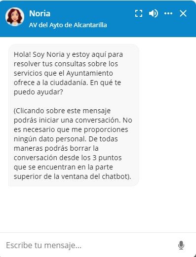 Alcantarilla.es estrena asistente virtual para guiar a los usuarios de los servicios municipales - 2, Foto 2