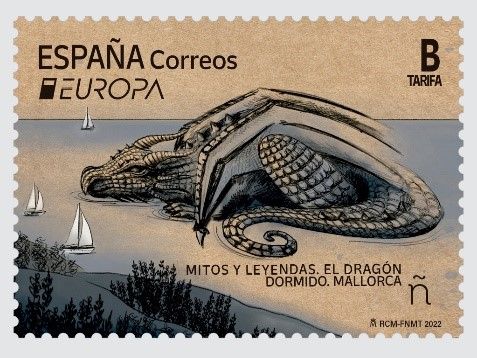 CORREOS participa en el concurso ´El diseño filatélico más bonito de la serie ´Europa 2022 con el sello dedicado a la isla de Sa Dragonera - 1, Foto 1
