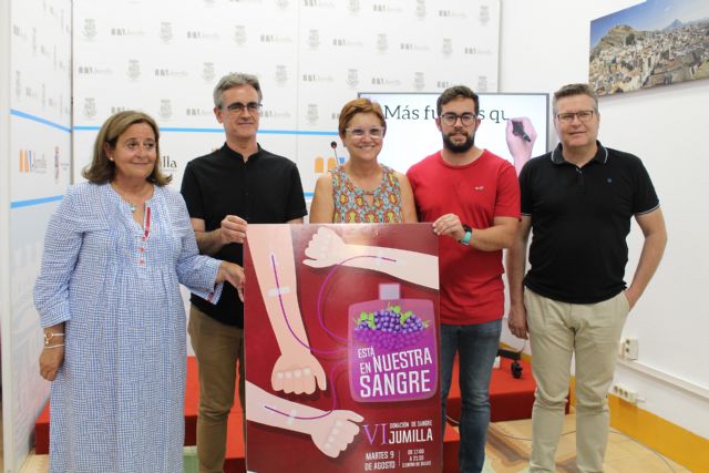 La sexta edición de la campaña Está en nuestra sangre busca volver a aumentar las cifras de donantes en Jumilla - 1, Foto 1