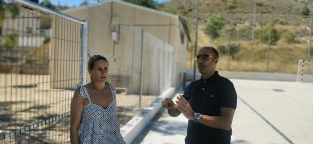La pista polideportiva de Canara luce un renovado aspecto - 2, Foto 2