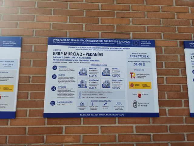 Murcia avanza hacia una ciudad más eficiente con la rehabilitación energética de 75 viviendas de cuatro edificios municipales - 5, Foto 5