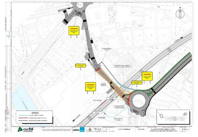 ADIF solicita al Ayuntamiento el corte al tráfico en la calle Juan Antonio Dimas con motivo de las obras del soterramiento - 3, Foto 3