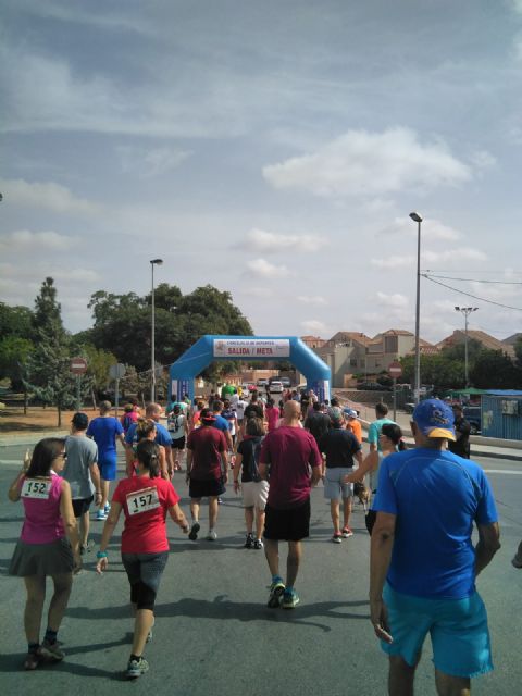 Más de un centenar de personas toman parte en la I Marcha Solidaria en el barrio cartagenero de Los Dolores, a beneficio de D´Genes - 4, Foto 4