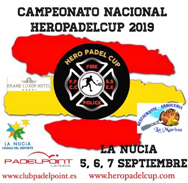 El lMurcia FFCCSS participará un año más en el Campeonato de España de Pádel de Policías y Bomberos Heropadelcup - 2, Foto 2