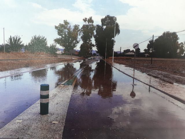 Lorca exige a Consejería de Fomento de la CARM que solvente el problema de los estancamientos de agua que se producen en la RM621 - 3, Foto 3