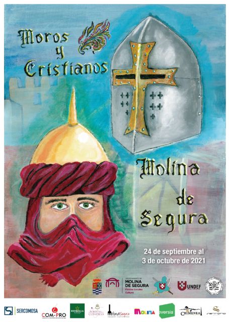 Antonio Valverde López, autor del cartel oficial de las Fiestas Moros y Cristianos de Molina de Segura 2021 - 1, Foto 1